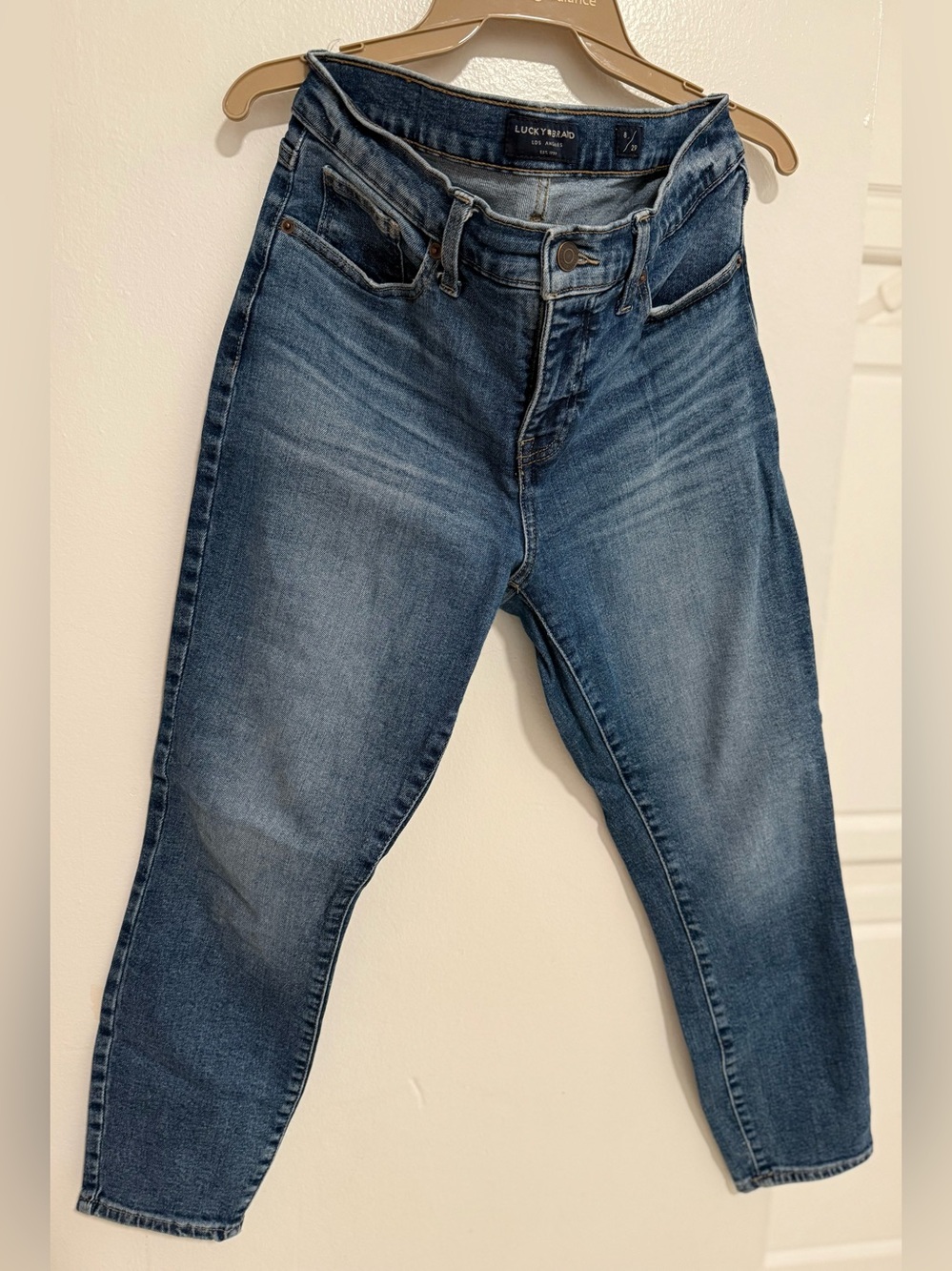 Lucky Brand Women's Blue Denim Skinny Jeans - Size 8